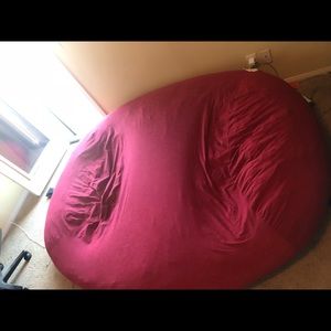 bug Joe Lux xxl foam filled bean bag chair